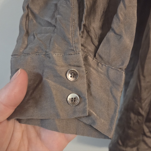 Womens Large VINCE. brand Silk Blouse. - Picture 2 of 6